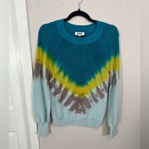 Anthropologie 525 America Tie Dye Women's Thick Knit Sweater